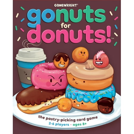 Go Nuts For Donuts Classic Card Game, by Gamewright