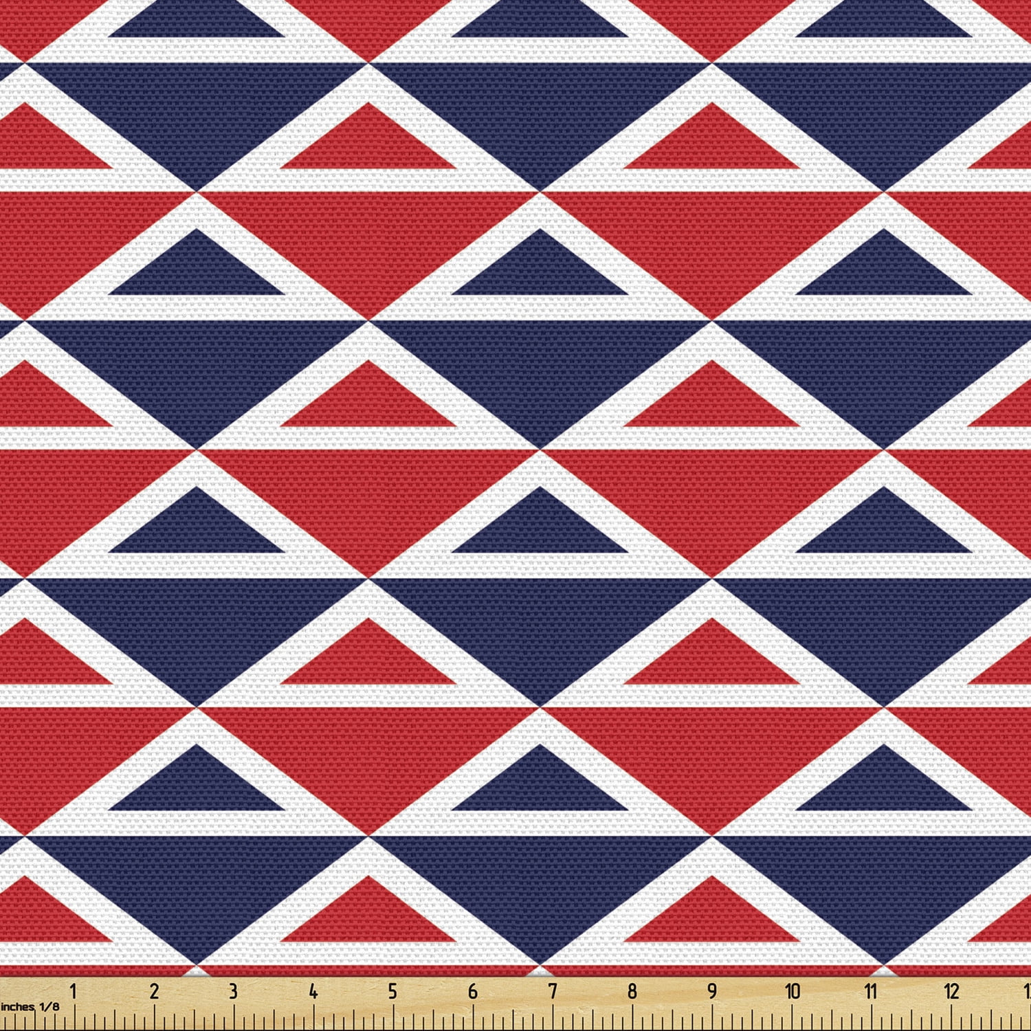 Americana Fabric by the Yard Upholstery USA Flag Inspired Abstract