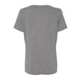 thumbnail image 2 of Bella Canvas 6405 Missy Jersey T-Shirt à Manches Courtes à Col en V, TG, Mélange Gris, 2 of 2