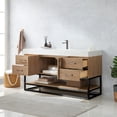 thumbnail image 6 of Miseno Mv789060bs-Nm Alistair 60" Free Standing Single Basin Vanity Set - North Carolina, 6 of 7
