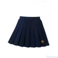 thumbnail image 2 of Fozruso Pleated High Wiaist School Uniform Skirts for Girls A-Line Classic Pleated Skirt for Toddlers and Kids(Blue), 2 of 7