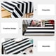 thumbnail image 3 of 2 manteles a rayas, impermeables, rectangulares, para fiestas., 3 of 8