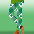 thumbnail image 3 of WILLBEST Mallas Estampadas Informales Para Mujer, Leggings de Yoga de Cintura Alta, Suaves, Transpirables, Para Entrenar, Correr, Pantalones Deportivos Elásticos Chica, 3 of 4