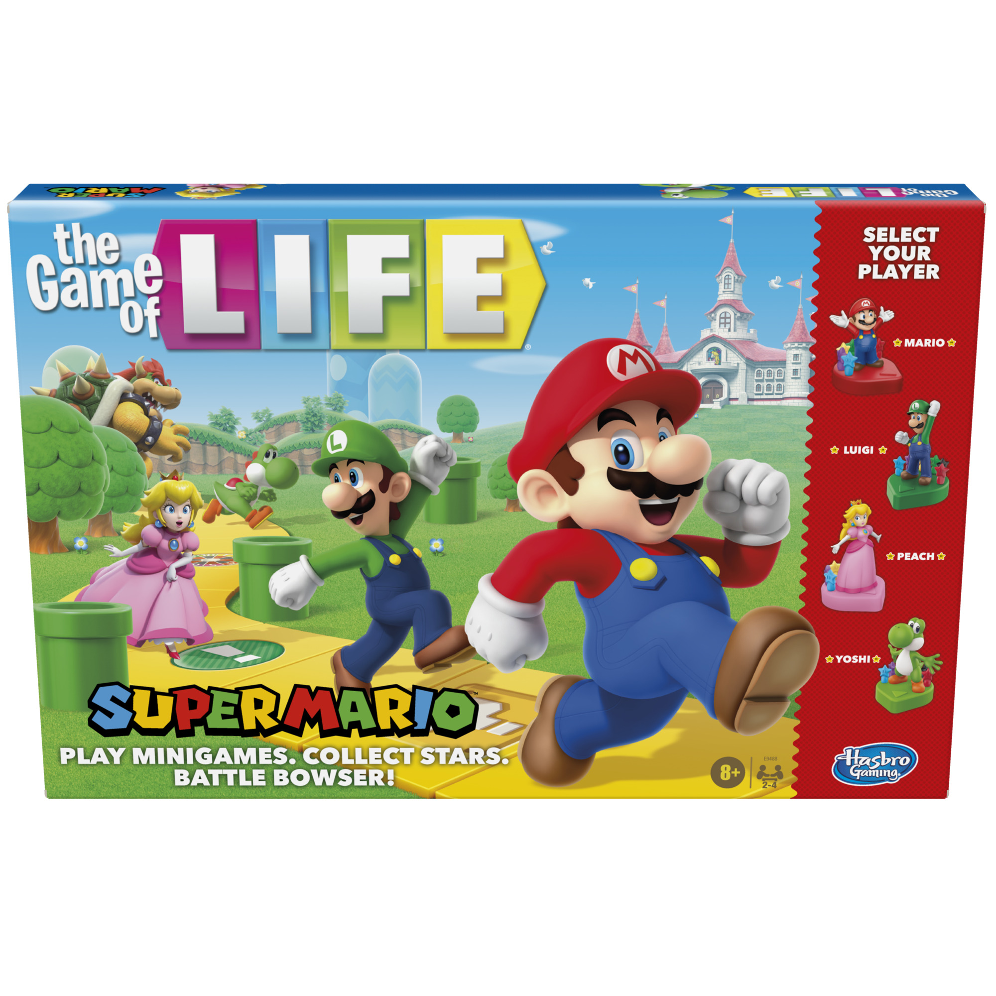 The Game of Life Super Mario Edition Board Game, Ages 8+ photo 1