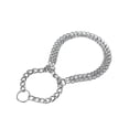 thumbnail image 4 of OULII Collier Ras du Cou pour Chien Collier en Métal Argenté Réglable 1Ensemble, 4 of 8