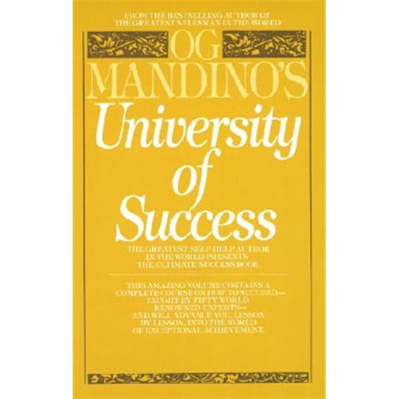 Pre-Owned University of Success (Paperback) 0553345354 9780553345353