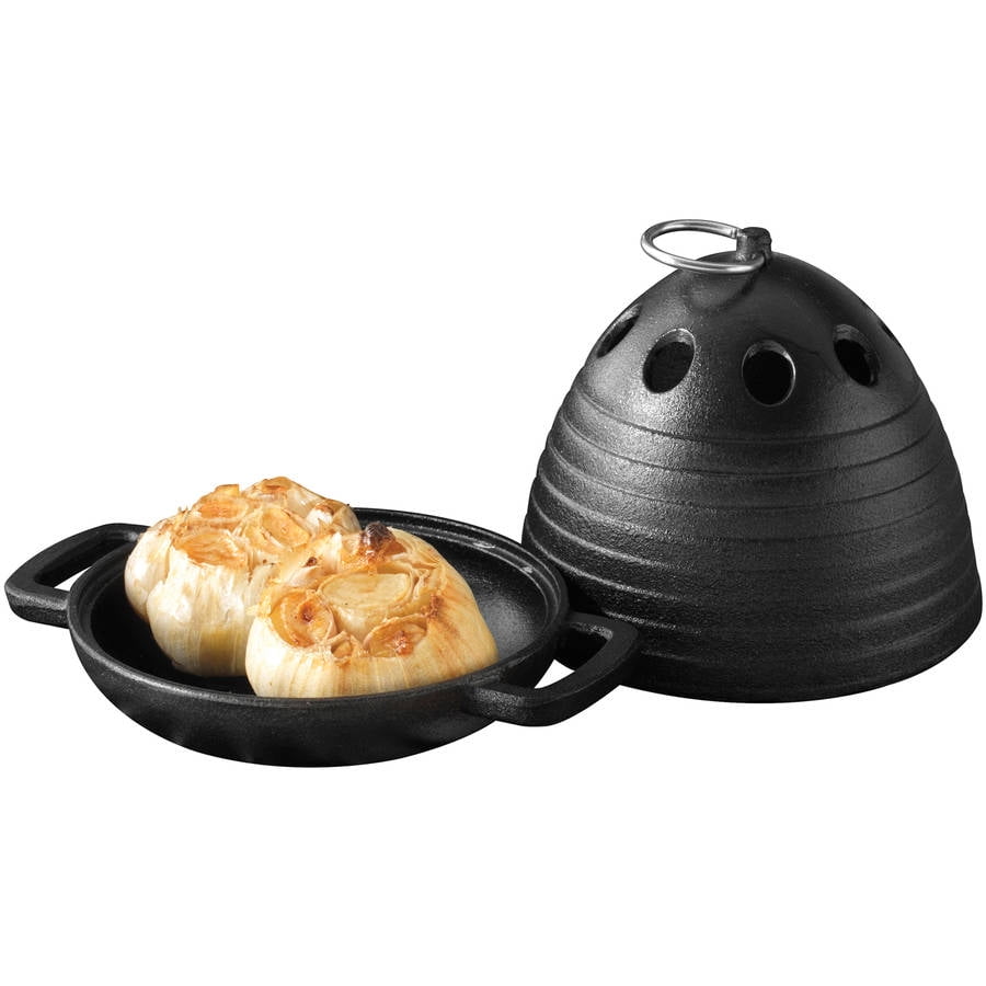 Cast Iron Garlic Roaster - GetdatGadget  Cast iron cooking, Garlic roaster,  Cast iron recipes