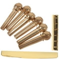 thumbnail image 1 of 1 Set Bridge Saddle Nut Replacement Guitar Bridge Pin Practical Guitar Part Fixing Pin, 1 of 9