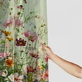 thumbnail image 5 of Shiartex Shower Curtain, Flower Shower Curtain, Waterproof Bathroom Shower Curtains, Shower Curtains for Bathroom,Cloth Shower Curtain with White, 5 of 7