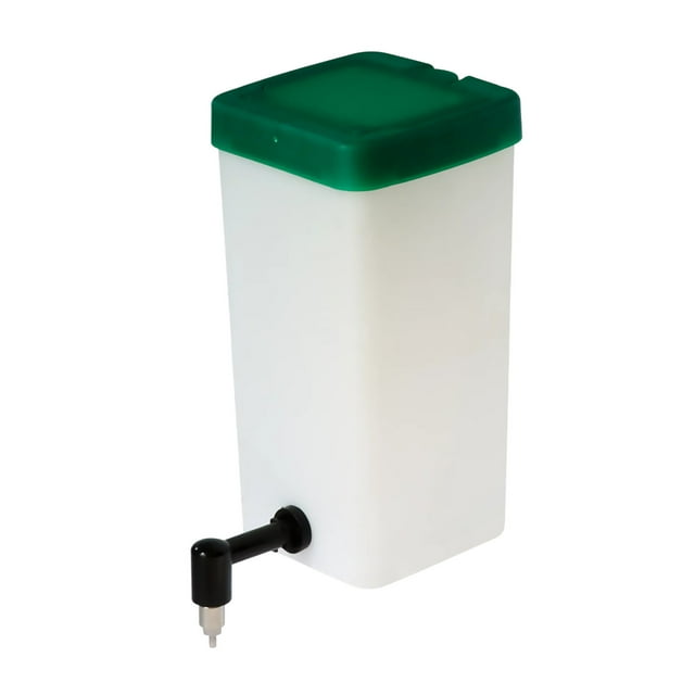 Rabbit Water Bottle 1L, Plastic Leakproof Drinker with Stainless Steel Nipple, Large Capacity for Rabbits Ferrets Hamsters Pigs Easy Installation
