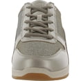 thumbnail image 2 of Drew Womens Tuscany Metallic Leather Athletic Shoes, 2 of 2