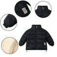 thumbnail image 6 of Ajziojiro Boys Girls Winter Warm Fleece Puffer Coats Jacket for Kids Toddler Unisex Padded Thickened Cotton Jacket Short Puffer Down Cotton Coats Outwear 2-8 Years, 6 of 6