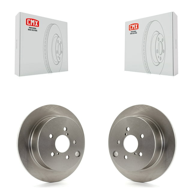 CMX Rear Disc Brake Rotors Pair for Car Subaru Crosstrek Impreza Forester XV K8-100924