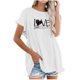 thumbnail image 1 of Camiseta de manga corta estampada casual para mujer OAVQHLG3B Store  lin121212, 1 of 5
