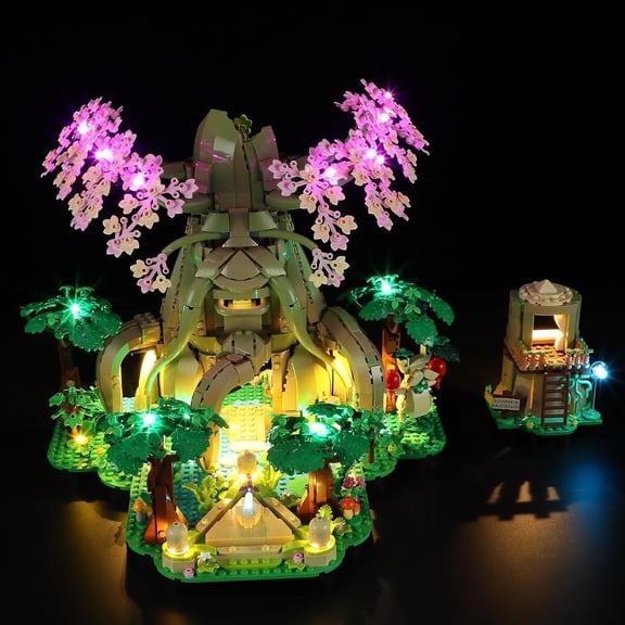 LED Light Kit for Lego 77092  Tree 2-in-1 Set, Compatible with Lego 77092 Building Blocks Model(Not Include Blocks Set)
