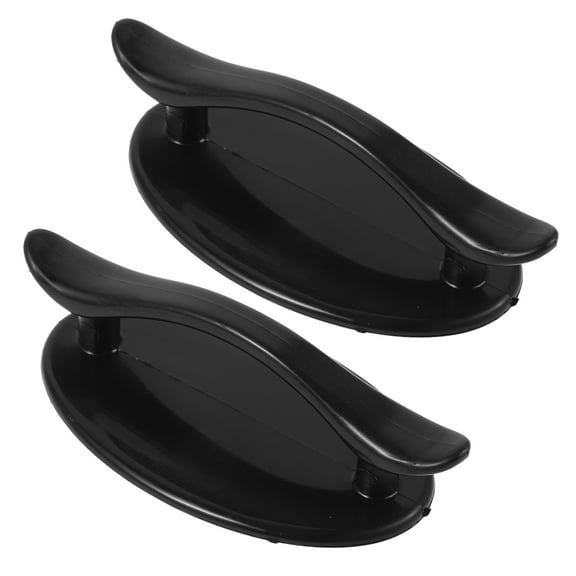 Hemoton 2Pcs Door Handle Adhesive Handle Stick On Handle Peel And Stick Handle