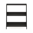 thumbnail image 2 of Pemberly Row Contemporary Bookcase Display Shelf in 3-Tier in Espresso, 2 of 6