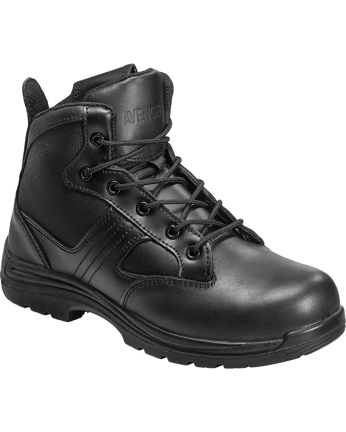 zip up work boots mens