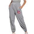 thumbnail image 1 of Womens Jogging Pants Casual Sweatpants With Pocket Elastic Waist Pants For Workout Running, 1 of 3