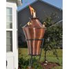 Starlite Garden & Patio Torche Kona Deluxe Sconce Torches (Set of 2) Copper