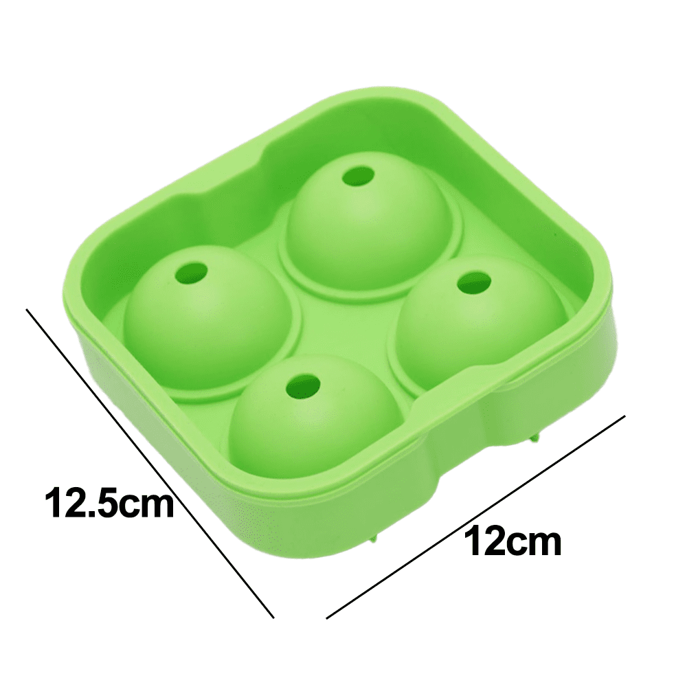  Webake Golf Ball Ice Molds with Lid & Funnel, Golf Gifts Ball  Ice Maker for Cocktails, Whiskey, Bourbon Chilling, 6 Holes 1.6 Round Sphere  Ice Cube Trays: Home & Kitchen