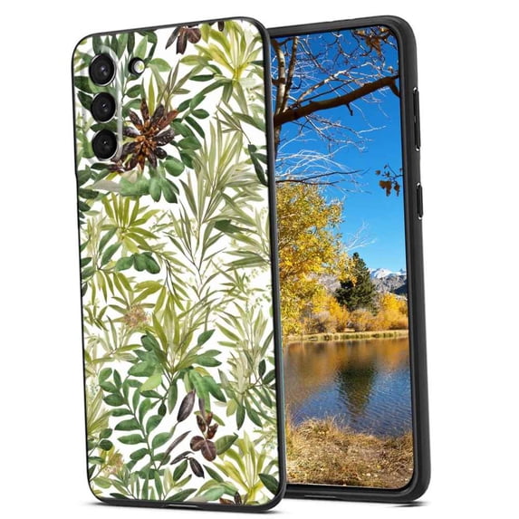 Compatible with Samsung Galaxy S22 Phone Case, Botanical-magical-forest-nature-2 Case Silicone Protective for Teen Girl Boy Case for Samsung Galaxy S22