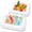 24 x 24 x 4.5" 2PCS, variant on 1 Pack Inflatable Serving Bar with Drain Plug, x 24 x 4.5 Inch Ice Buffet Cooler Tray for and Drinks, Large Salad Bar for Pool Party, BBQ, Graduation, Picnic and Camping, White
