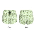 thumbnail image 5 of Lsque Green Avocado Printed Women's Running Shorts with Liner Pockets,Elastic Quick Dry Workout Athletic Gym Yoga Shorts,Womens High Waist Shorts-Large, 5 of 9