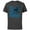 Charcoal, variant on Marvel Black Panther Classic Comic Splatter Distressed - Short Sleeve Cotton T-Shirt for Adults - Customized-Black