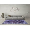 thumbnail image 3 of Ahgly Company Indoor Rectangle Persian Blue Traditional Area Rugs, 7' x 9', 3 of 4