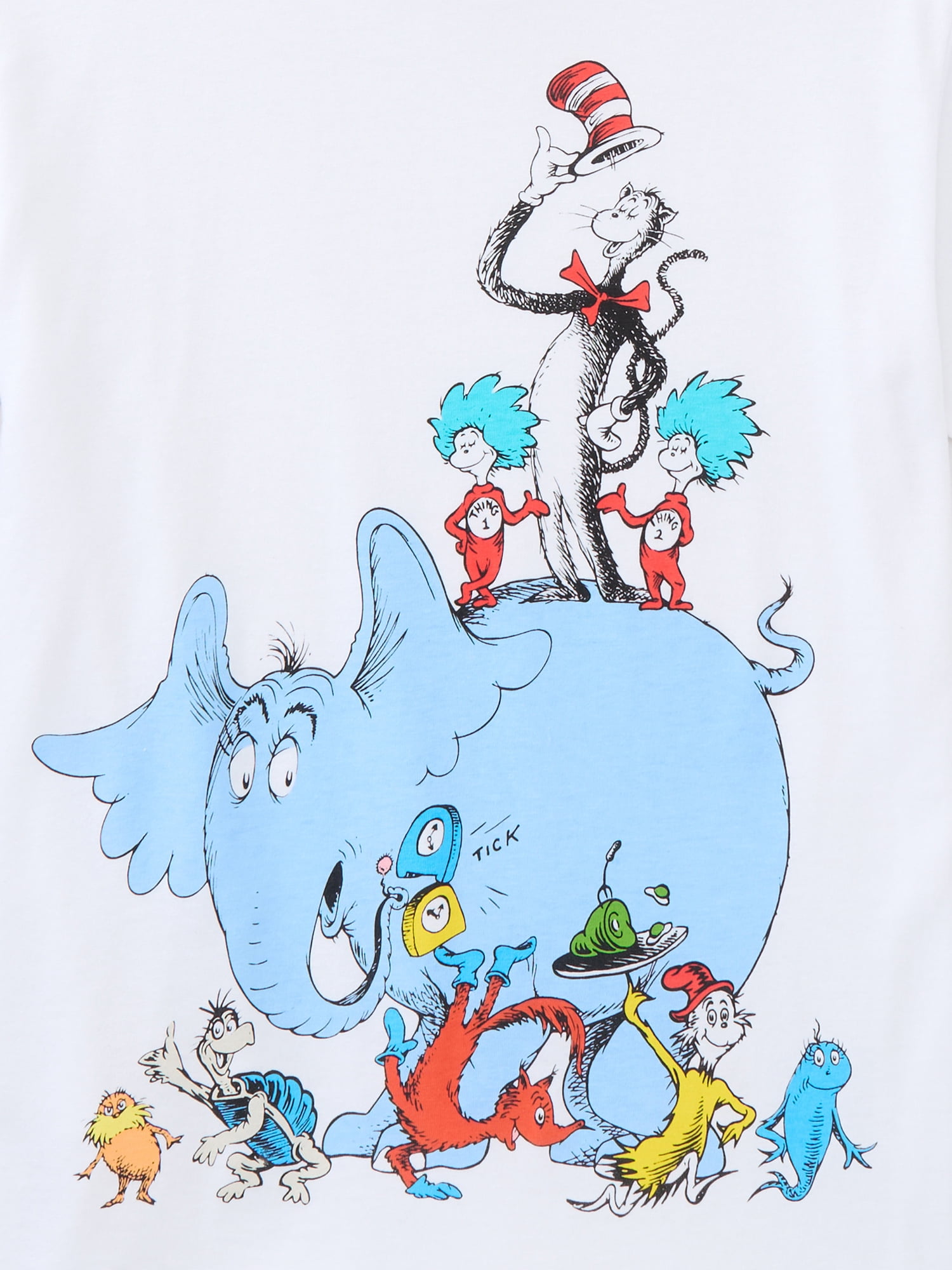 Dr. Seuss Girls Graphic T-Shirt, Sizes 4-16