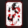 thumbnail image 3 of CafePress - Happy Christmas Krampus Pajamas - Women's Short Sleeve Print T-Shirt and Pants Dark Cotton Pajama Set, 3 of 7