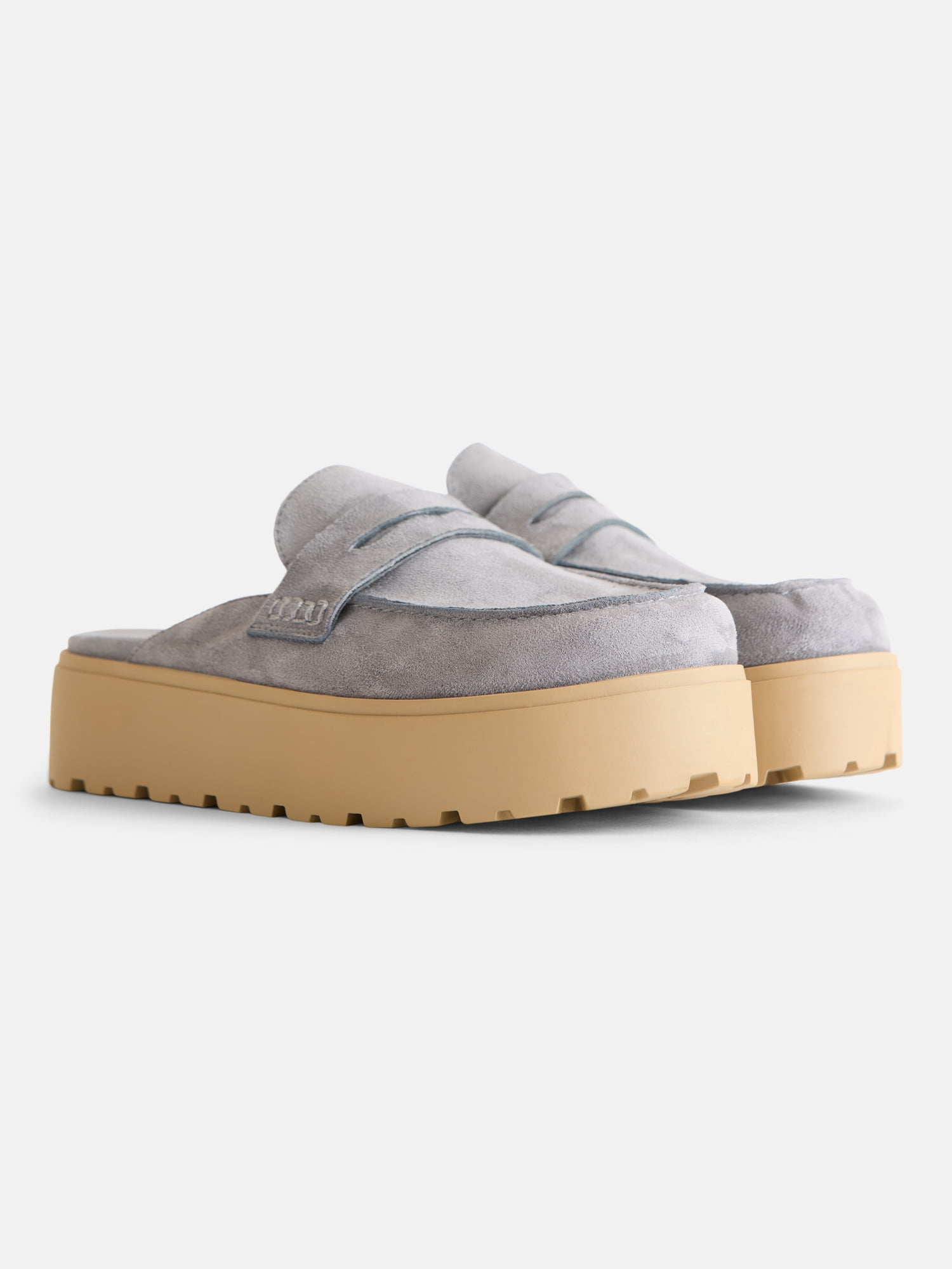 Weekend Academy Little & Big Girls Platform Loafer Clog Shoes