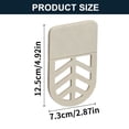 thumbnail image 3 of Wall Mount Silicone Soap Holder, Sink Sponge Holder, Suction Sponge Holder for Kitchen Sink, Silicone Sponge Holder, Leaf Hollow Drainage Soap Dish, Self-adhesive Storage Organizer 1Pcs, 3 of 5