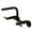 Matte Black, variant on Kingston Brass Concord 8-Inch Adjustable Center Wall Mount Kitchen Faucet, Matte Black