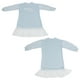 thumbnail image 1 of Vestido Para Niños, Estampado De Letras, Vestido Para Niñas, A La Moda, Elegante, Seguro, Agradable Al Tacto, Manga Abullonada Suave Para Viajes A Casa Para Reuniones De Fiesta ANGGREK Celeste 130cm, 1 of 8