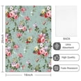 thumbnail image 2 of 6 Pcs Funny Kitchen Towels,Pioneer Flower Floral Print Pattern Microfiber Dish Towels,Kitchen Tea Towels,Kitchen Towel Set (18" X 26"), 2 of 7