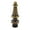 Brass & Black, variant on Baldwin Steeple Tip for Square Corner Hinge (Set of 2)