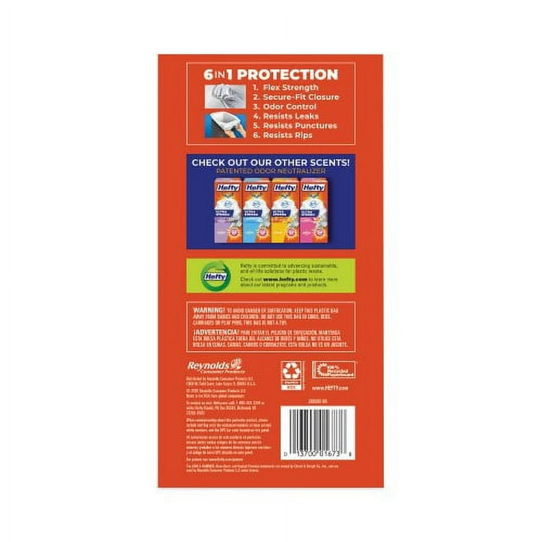 Ultra Strong Tall Kitchen and Trash Bags, 13 gal, 0.9 mil, 23.75 Ultra Strong Tall Kitchen and Trash Bags, 13 gal, 0.9 mil, 23.75