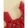 thumbnail image 5 of Bagilaanoe Baby Girl Party Dress Toddler Sequin Sleeveless A-line Princess Dresses 6M 12M 18M 24M 3T 4T Kid Tulle Skirt, 5 of 8