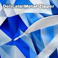 thumbnail image 4 of Flag of Israel Velvet Throw Pillows Set of 2 - Decorative Pillows with Unique Patterns for Sofa Couch Bed - Pillow Covers - Available in 16x16, 18x18, 20x20 Inches, 4 of 6