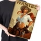 thumbnail image 2 of Placa Metal Vintage Vaquera Pintura Hierro Rectangular Arte Pared Del 30x40cm, 2 of 9