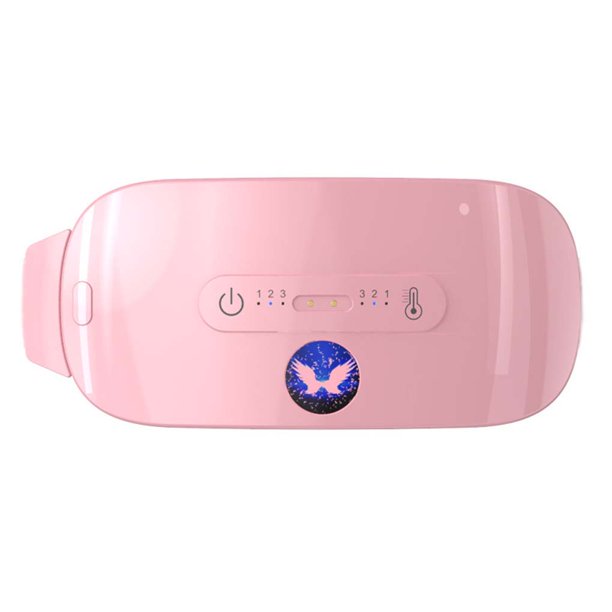 Seitruly Cinturón de cintura con calefacción Abdominal para mujer, masajeador de calefacción con para el vientre, portátil, múltiples Protección de la piel Rosado Seitruly CE014813-02