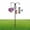 Shape 2, variant on 92 Inch Shepherds Hooks for Outdoor, Bird Feeder Poles with 4 Hooks, Shepherds Hook for Bird Feeders Outside with Base, Garden Pole for Hanging Plant Baskets, Weddings Decor