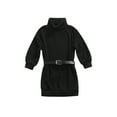 thumbnail image 1 of Dewadbow Kids Baby Girls Sweater Dress Winter Turtleneck Knitted Dress, 1 of 6