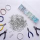 thumbnail image 4 of unbranded 100Ud Gancho S Plateado Resistente Para Colgar Joyería Y Materiales De Bricolaje, 4 of 6