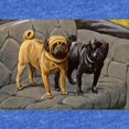 thumbnail image 2 of CafePress - Pug Art - Cute Infant Baby Football Bodysuit, 2 of 3