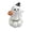 Ghost, variant on Halloween Decorations Rotating Pumpkin Figurine, 1.8 x 2.7 in Electric Tabletop Ornament With Pumpkin Accent, Halloween Decor for Mantel Shelf Table, Halloween Party Decorations