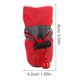 thumbnail image 2 of Dog Shoes Snow Winter Rainy Days Dogs Puppies Red Cloth Easy-to-Clean 4Pcs, 2 of 4