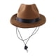 thumbnail image 1 of Sombrero de vaquero para mascotas, accesorios para disfraces, sombreros con cordón ajustable para perros pequeños y grandes, cachorros de Chihuahua pa marrón Sunnimix Sombrero de vaquero para mascotas, 1 of 7